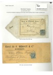 Stamp of France » Type Sage 1878-1901, Ensemble de 6 pages d'exposition avec 10