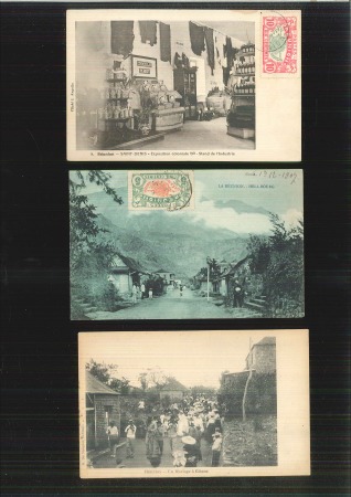 1900-1930, 50 cartes postales anciennes de la Réunion