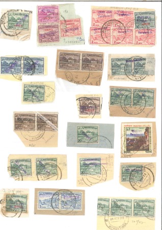 Stamp of Large Lots and Collections All World: 1830-1980 Estate lot in large carton with