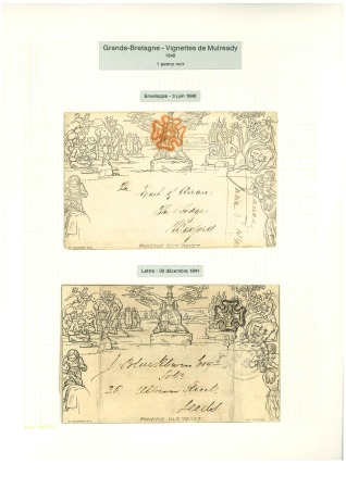 Great Britain: 1840-1891 Attractive old-time estate