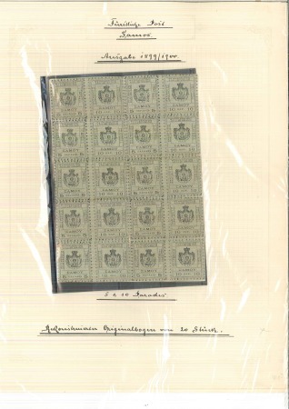 Stamp of Large Lots and Collections Greece: 1861-1920 Estate lot in carton with an attractive groups of balance collections and small specialised ranges