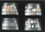 Stamp of Large Lots and Collections All World: 1863-1940 Estate lot in small carton with