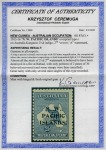 Stamp of New Guinea 1915-16 Wmk 2nd "Crown / A" 2 1/2d indigo, overprint type c, mint hr,