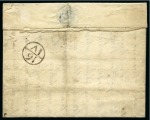 Stamp of St. Kitts-Nevis 1732 (Apr 30) Lettersheet from St. Kitts to Liverpool, very fine and early cover