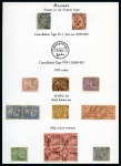 Stamp of Egypt » Egyptian Post Offices Abroad » Territorial Offices » Massawa (Sudan) 1879-1882 Fourth Issue, 1884 Provisionals & Postage Dues: A fine array adhesives all showing different types of MASSAWA cancels