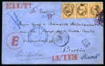 1868 (7.6) Letter from Suez to Otto von Bismarck, Prince and Chancellor of the German Empire