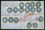 1866 (12.12) Cover from Alexandria to Liverpool, England,