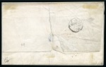 Stamp of Egypt » Austrian Post Offices » Alexandria 1870 (23.10) Folded cover carried at double rate of 46 soldi from Alexandria to Liverpool, England