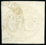 Stamp of Brazil » 1843 Bull's Eyes 1843, 60r black, early impression, almost complete