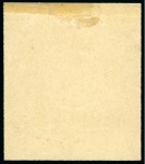 1906 Portrait of Tsar Nicholas II – Mouchon Essay, profile facing right, bicolour die on small card with dark green centre and reddish frame