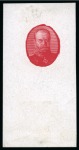Stamp of Russia » The "Nikolai" Collection of Romanov Essays and Proofs 1913 Romanov Tercentenary 3k vignette only die proofs, die A – two states, both in carmine on chalk surfaced paper
