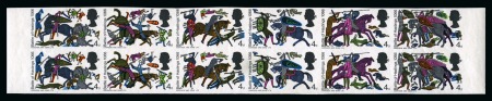 1966 4d. Battle of Hastings mint n.h. block of twelve variety imperforate