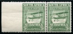 1925 Airmail issue specialised study on 11 pages, with multiples, varieties, etc.