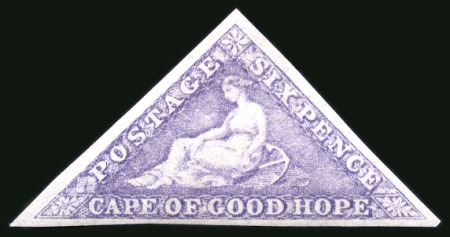 Stamp of South Africa » Cape of Good Hope 1863-64 6d Bright Mauve mint og