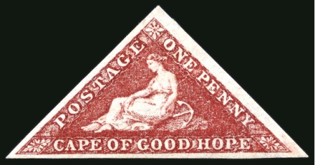 1863-64 1d Deep Carmine Red mint og