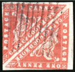 1853-64, Attractive balance of a collection on 23 album pages of mostly used examples