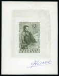 Stamp of Belgium » General issues from 1894 onwards 1960-65 Réfugiés, trois épreuves de coin