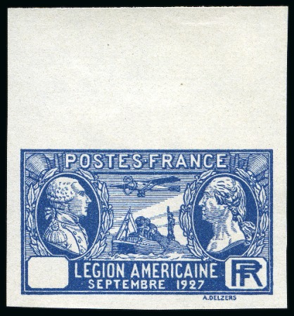 1927, Y&T n°244/245 neuf sans gomme, Légion Américaine,