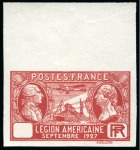 1927, Y&T n°244/245 neuf sans gomme, Légion Américaine,
