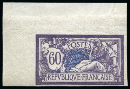Stamp of France » Émissions à partir de 1900 1907, Y&T n°144b **, 60 centimes violet et bleu Type