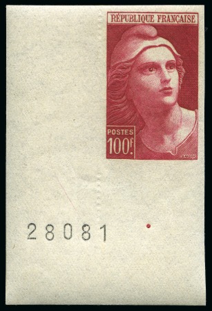 Stamp of France » Émissions à partir de 1900 1944-47, Y&T n°730/733 **, Marianne de Gandon, non