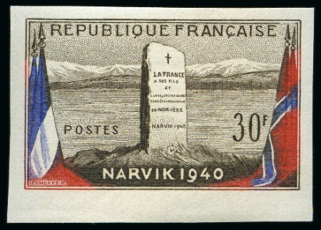 Stamp of France » Émissions à partir de 1900 1952, S-M 922A **, 12ème anniversaire de la bataille