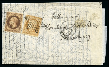 Stamp of France » Guerre de 1870-1871 ALLEMAGNE - Correspondance Havas pour le "Hamburger