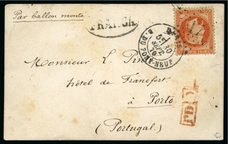 PORTUGAL - Carte postale avec mention manuscrite pour
