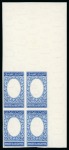 1937-46 Young Farouk £E1 blue and sepia, mint nh two