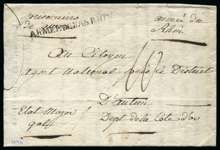1794, Lettre du 24 novembre pour le district d'aucun