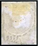 1857 10k pl.II with fine to good margins, tied to small piece by Kovno dotted circle