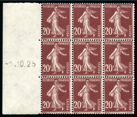 Stamp of France » Émissions à partir de 1900 1907, Type Semeuse 20 centimes brun-rouge Y&T n°139