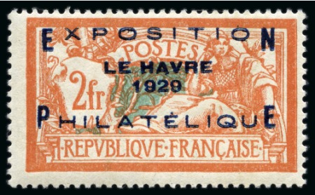 Stamp of France » Émissions à partir de 1900 1929, Y&T 257A Exposition philatélique du Havre *,