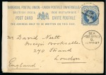 1854-1946 Attractive mixed accumulation of over 120 covers, cards, fronts and fragments