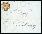 Bohemia - (Böhmen). 1850 First-Issue cancellation assembly comprising 109 usages and five covers