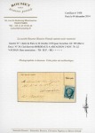 Stamp of France » Guerre de 1870-1871 Le Vauban - Pli confié daté du 26 Octobre avec Gazette