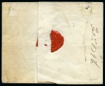1794 Wrapper from the Netherlands to the Secretary of Justice in the Cape of Good Hope , with very fine "VOC / 6St" hs (type 3)