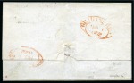 1855-63 4d Deep Blue, good to large margins, on 1862 (Nov 1) wrapper from Graham's Town to Port Elizabeth