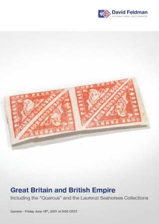 Stamp of Auction catalogues » 2021 Great Britain and British Empire Auction Catalogue - June 2021