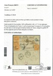 Stamp of France » Guerre de 1870-1871 TUNISIE - Lettre avec mention manuscrite pour Tunis