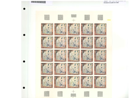 Stamp of France » Émissions à partir de 1900 1978, Y&T n°1982 **, Œuvre de Jacques Birr: Percheron,
