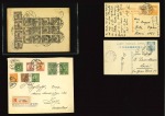1921-36 'Junk' Issue, interesting assembly comprising 40 covers