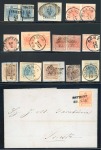 Coastal Province (Küstenland). 1850 First-Issue choice group of 11 cancellations on