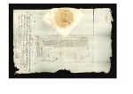 1579 (Jan 28) Letter from the Holy Emperor Rudolph II to his cousin Ferdinand II Archduke of Austria
