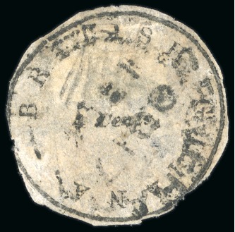 1850-51, 4 cents black on pale yellow, pelure paper, Townsend Type B