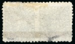 Officials: 1875 1 cent black IMPERFORATE BETWEEN pair