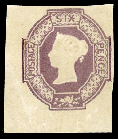 1854 6d. dull Lilac from the lower left corner of the