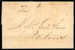 Stamp of British Guiana » Postal History 1818-60 Accumulation of postal history neatly mounted