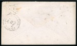 Great Britain. 1862 (July 11). Envelope from Liverpool, bearing 1855-57 6d lilac