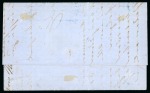 1868-69. Two fully prepaid covers from Bremen to New York